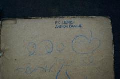 - (Bakels, Anthon ), Stempel: Exlibris, Name; 'Ex Libris 
Anthon Bakels'. 