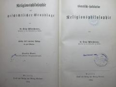 1 G 349&lt;2a&gt;-2 : Genetisch-spekulative Religionsphilosophie (1884)