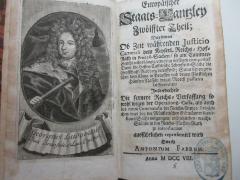 13 F 577-12 : Europäische Staats-Cantzley : darinnen zum Behuff der neuesten politischen-, Kirchen- und Reichshistorie was sowohl in Religions-Angelegenheiten merckwürdiges vorgefallen als in Staats- und Reichs-Geschäfften vor kurztem abgehandelt worden und zum Vorschein gekommen ist (1768)