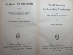 1 G 86-8,1 : Die Philosophie des deutschen Idealismus. 1, Fichte, Schelling und die Romantik (1923)