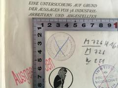 - (Stadtbücherei und Lesehalle Kiel), Stempel: Name, Wappen; 'Stadtbücherei u. Lesehalle Kiel'. 