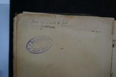 - (Bachrach, J.), Stempel: Name, Ortsangabe; 'J. Bachrach
Elst (O.B.)'. 