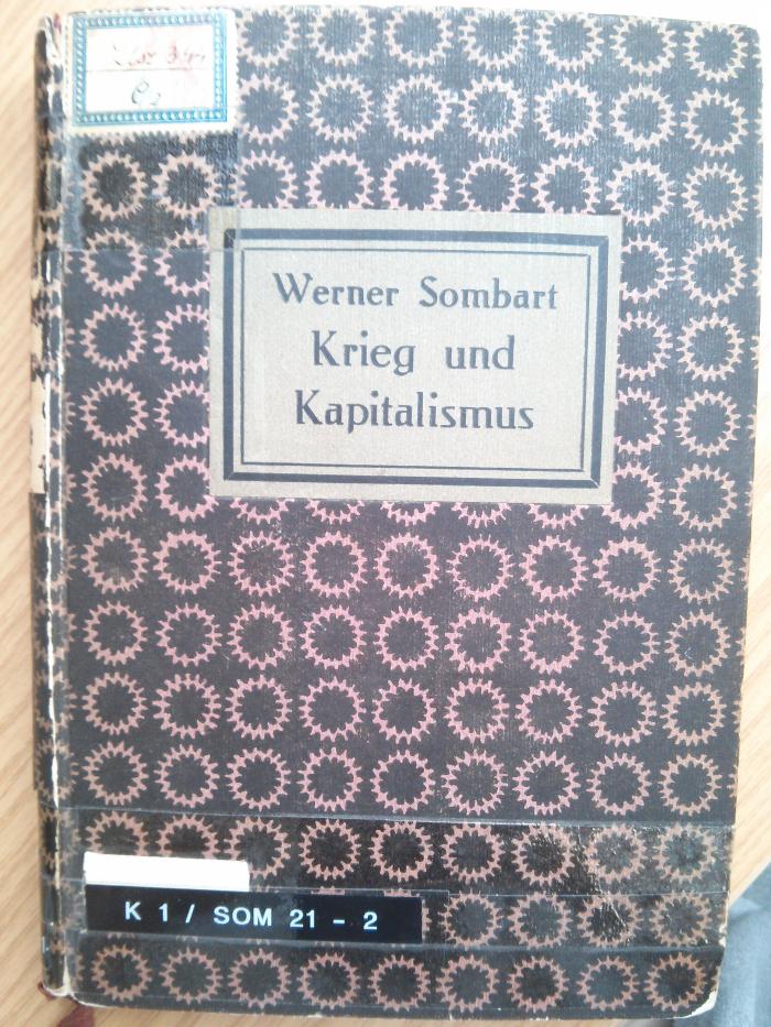 705827/188 : Krieg und Kapitalismus (1913)