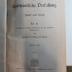 10 F 368-3,2 : Geschichte der direkten Staatssteuern bis zum geldrischen Erbfolgekrieg (1891)