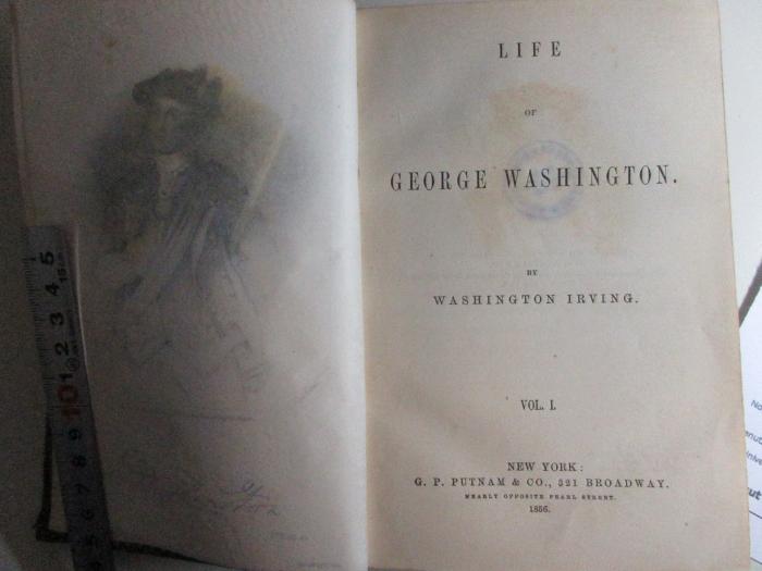 10 F 39-1 : Life of George Washington (1856)