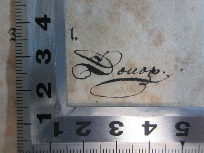 -, Von Hand: Autogramm; 'Douozer[?]';
10 F 467-1 : Von den ältesten Zeiten bis zum Anfang der Landgrafschaft Hessen