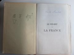 
10 F 472&lt;9&gt; : Le sud-est de la France du Jura a la Méditerranée et y compris la Corse : manuel du voyageur (1910)