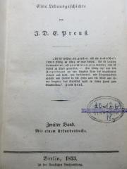 
10 F 565-2 : Friedrich der Grosse : eine Lebensgeschichte : mit einem Urkundenbuche (1833)