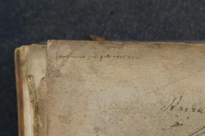 Asch1948 : Marscho = ספר מהרש׳׳א : חדושי הלכות

 (1796);- (Ṿins, Gershon ), Von Hand: Name, Widmung; 'זה הספר שייך הרב מהר''ר גרשון
ווינס 
[...]'. 