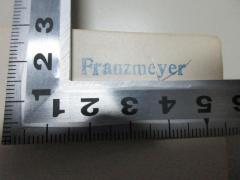 - (Franzmeyer, Heinz), Stempel: Name; 'Franzmeyer'. 