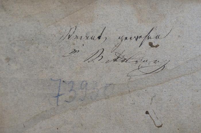 Asch1948 : Marscho = ספר מהרש׳׳א : חדושי הלכות

 (1796);- (unbekannt), Von Hand: Nummer; '73950'. ;- (unbekannt), Von Hand: Name, Widmung; 'Stechut [?] gewesen
in B[..]ckol[..]wy
'. 