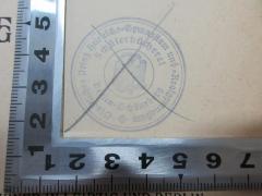 - (Staatliches Prinz-Heinrichs-Gymnasium mit Realgymnasium (Berlin). Schülerbücherei), Stempel: Name, Ortsangabe, Wappen, Emblem; 'Staatliches Prinz Heinrichs-Gymnasium und Realgymnasium Schülerbücherei
Berlin-Schöneberg'. 
