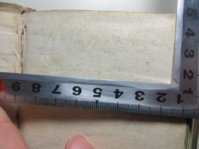 10 K 111 : L. Annaei Senecae Cordvbensis Tragoediae (1607);-, Von Hand: Autogramm; 'Albrecht
[?]'