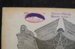 - (Prywes, Frank M.), Stempel: Name, Ortsangabe; 'Frank M. Prywes
No
Twarda No. 24.'. 