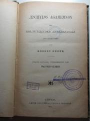 
10 K 483&lt;2&gt; : Agamemnon (1874)