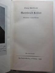 10 L 396 : Gottfried Keller : Geschichte seines Lebens (1939)
