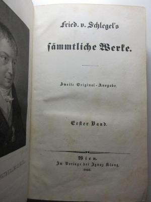 
1 L 80&lt;2&gt;-1/2 : Geschichte der alten und neuen Literatur : Vorlesungen gehalten zu Wien im Jahre 1812 (1846)