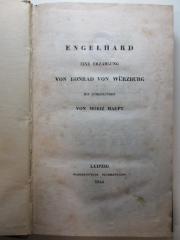 
10 L 478 : Engelhard : eine Erzählung (1844)
