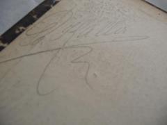 - (Kallir, Erwin), Von Hand: Name, Autogramm; 'E. Kallir'. 