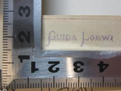- (Loewi, Guida), Stempel: Name; 'Guida Loewi'. 
