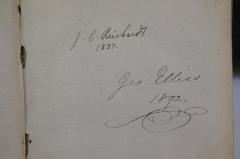 - (Reichardt, J. C.), Von Hand: Autogramm; 'J.C. Reichardt
1827.'. 