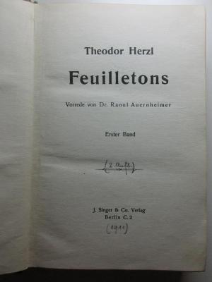 1 P 140&lt;2&gt;-1 : Feuilletons (1911)
