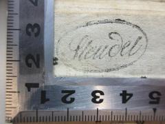 - (Steudel), Stempel: Name; 'Steudel'. 
