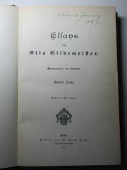 
2 A 132&lt;2&gt;-2 : Essays (1897)
