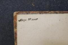 - (Wieser, Aloys), Stempel: Name; 'Aloys Wieser'. 