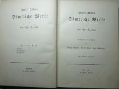 
1 Q 11-7 : Henrik Ibsen sämtliche Werke in deutscher Sprache : 7. Gespenster :  Ein Volksfeind : Die Wildente ([1901])