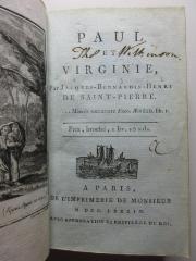 10 N 268 : Paul Et Virginie (1789)