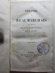 10 N 260&lt;*&gt; : Théátre de Beaumarchais (1854)