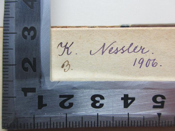 - (Nessler, Karl), Von Hand: Autogramm, Datum; 'K. Nessler
1906.'. ;
10 N 288-2 : Pelléas et Mélisande (1892). Alladine et Palomides (1894). Intérieur (1894). La mort de Tintagiles (1894) (1902)