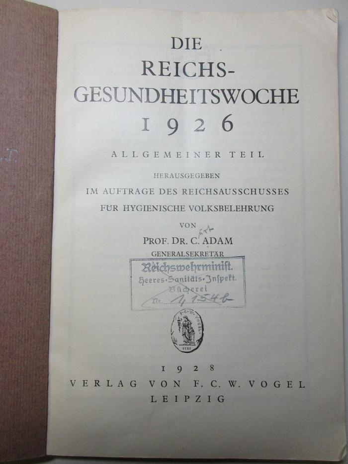 
10 R 112-Allg.Teil : Allgemeiner Teil (1928)