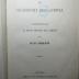10 S 52 : Die organischen Regulationen : Vorbereitungen zu einer Theorie des Lebens (1901)