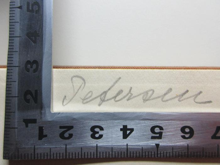 - (Petersen, Julius), Von Hand: Autogramm; 'Petersen'. ;10 X 173-1 : Einer von uns (1928)