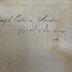 - (Osterd, Adolph), Von Hand: Autogramm, Ortsangabe; 'Adolph Osterd in Xanten

המכונה אשר בר שלמה כ׳׳ץ'. 