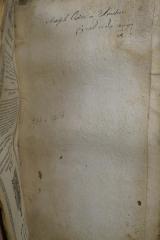 - (Osterd, Adolph), Von Hand: Autogramm, Ortsangabe; 'Adolph Osterd in Xanten

המכונה אשר בר שלמה כ׳׳ץ'. 