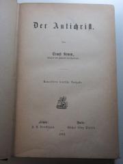2 B 96 : Der Antichrist (1873)