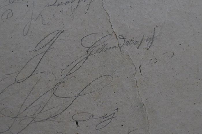 Asch7042 : טור אבן העזר (1858);- (Hitendrasch, G.), Von Hand: Autogramm; 'G Hitendrasch'. 