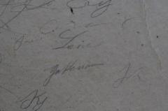 - (Guthmann, Lene), Von Hand: Autogramm; 'Lene Guthmann'. 
