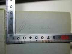 - (Woltmann, Kurt), Von Hand: Autogramm; 'Woltmann'. 