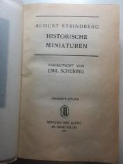 1 Q 17&lt;13&gt;-3,8 : Historische Miniaturen (1916)