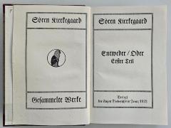 D KIE 1 (ausgesondert) : Entweder / Oder (1922)