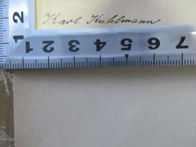 - (Kuhlmann, Karl), Von Hand: Autogramm; 'Karl Kuhlmann'. ;11 F 415&lt;4&gt; : Sibirien : ein Zukunftsland (1922)