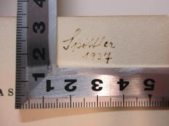- (Spittler), Von Hand: Autogramm, Datum; 'Spittler
1937'. 