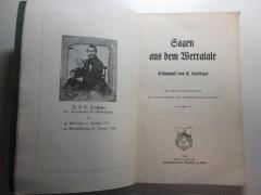 15 L 521&lt;*&gt; : Sagen aus dem Werratale : mit einem Nachwort und mit Erläuterungen versehen (1923)