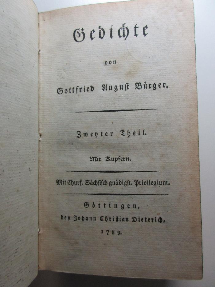 15 L 61-2 : Gedichte (1789)