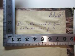 - (Leitl, Emeran), Von Hand: Autogramm, Notiz; 'E. Leitl.
Von allen noch[?]
[?]'. 