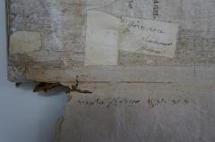 - (Morṭon, Daṿid Yuda), Von Hand: Name; 'דוד יודא מארטון טשענגער'. 